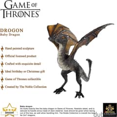 Games Of Thrones- Baby Dragon_Figurine The Noble Collection