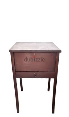 Vintage antique sewing table