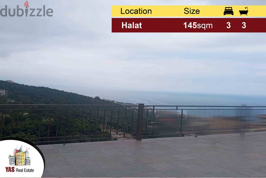 Halat 145m2 | 170m2 Terrace | Brand New | Impressive View | PA | 0