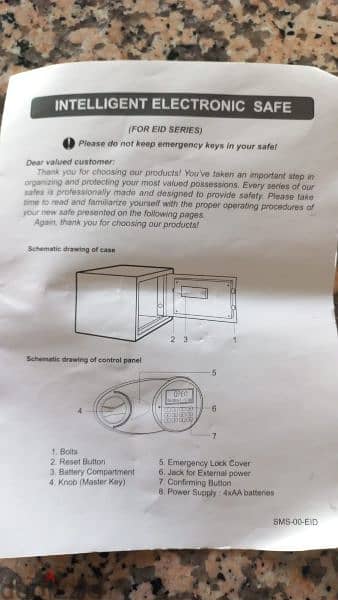 New Digital Ultra-Safe Safe 4