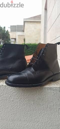 MacJames Full leather Custom Men Boots Handmade 44-45