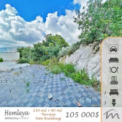 Hemleya | Brand New 150m² + Terrace | 3 Bedrooms | New Building