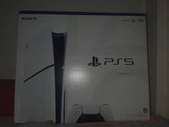 ps5 console with all cables and controller