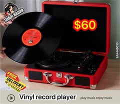 vinyl record player real sound