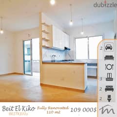 Beit El Kiko | Fully Renovated 2 Bedrooms Apart | 3 Balconies | Catch