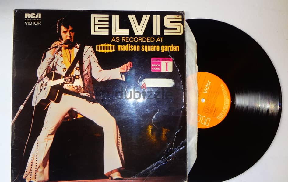 Elvis Presley – Elvis As Recorded At Madison Square Garden vinyl album 0