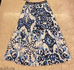 Dolce & Gabbana Printed Skirt size L fits M New Condition