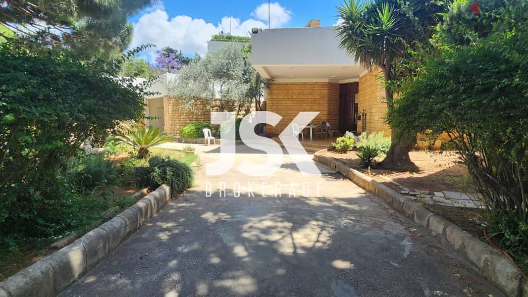 L15340- Villa for Rent On A Piece of Land In A Calm Area In Yarzeh 0