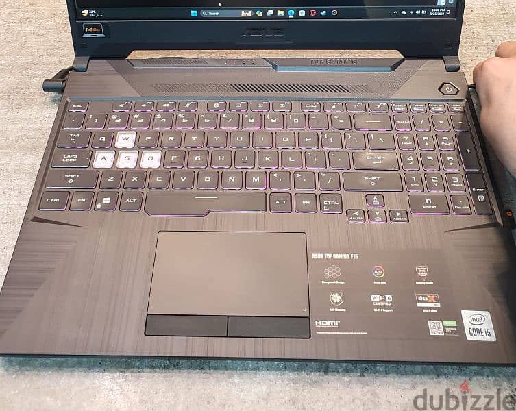 gaming laptop azus tuf f15 10th military grade trade تبديل 1