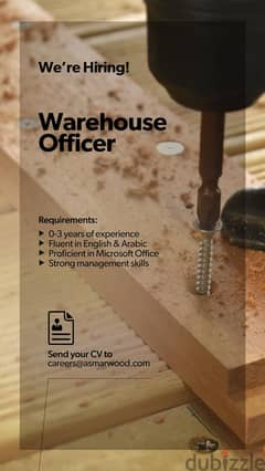 Warehouse Officer