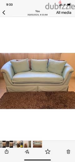 Love seat sofa