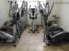 ellipticalls machines sports different size and different conditions 0