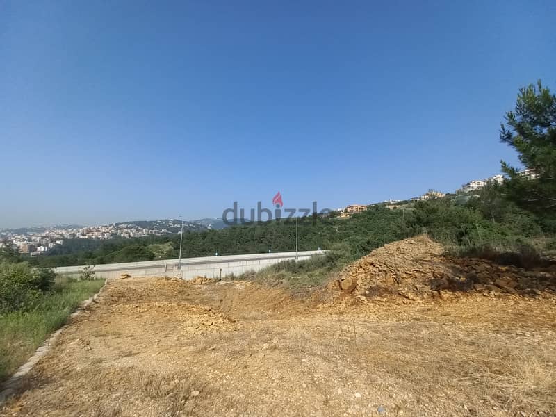Expansive 1565 sqm land in Roumieh/رومية REF#SF98680 2