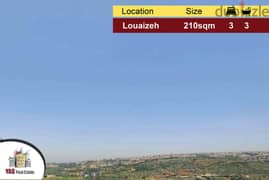Louaizeh 210m2 | Open View | Prime Location | PA |
