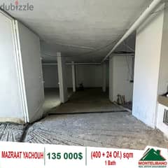 135,000$!!! Depot for sale located in Mazraat Yachouh