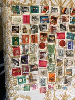 155 different stamps