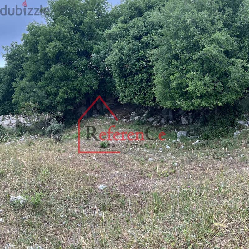 Land with Sea view in Halat أرض مطلة على البحر في حالات 2