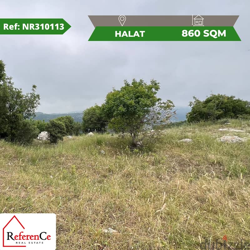 Land in Halat for sale أرض للبيع في حالات 0