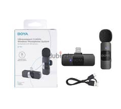 BOYA BY-V1 Wireless Lavalier Microphone