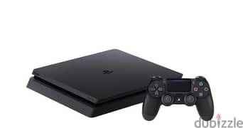 PS4 with one original controller