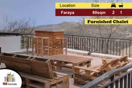 Faraya 60m2 | 40m2 Terrace | Furnished Chalet | High End | DA |