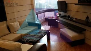 Fully Furnished 100m2 apartmen+sea view  for rent in Kennebet Broumana
