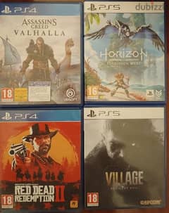 Used PS5&PS4 games for Sale or trade