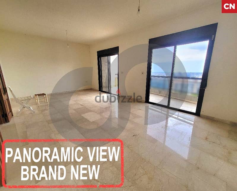 Panoramic Views Apartment in Mar Roukoz with/مار روكز REF#CN106979 0