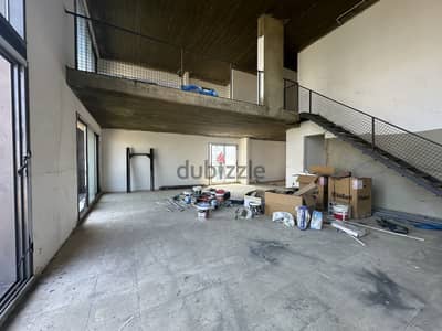 Achrafieh Loft For Sale | Core & Shell | City View