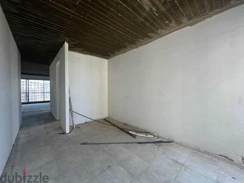 Achrafieh Loft For Sale | Core & Shell | City View 4