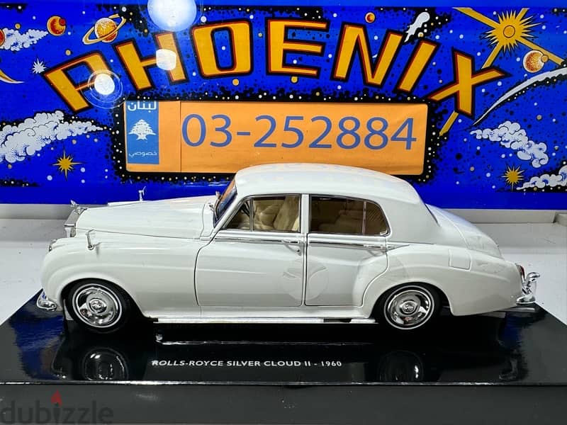 1/18 diecast Rolls-Royce Silver Cloud II 1960 by Minichamps NEW SHOP 6