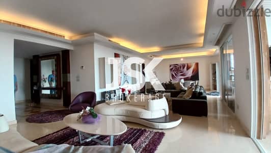 L15351-Spacious Decorated Furnished Apartment for Rent In Dbayeh