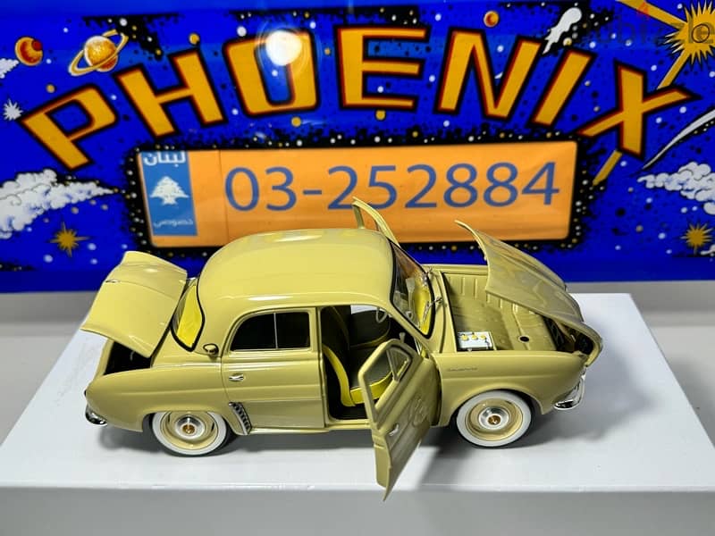 1/18 diecast Renault Dauphine Out of Print Color by Norev 6