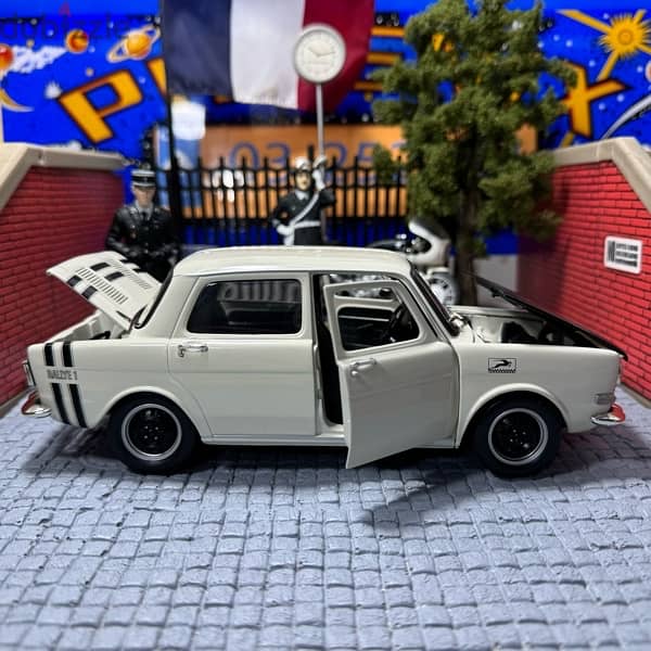 1/18 diecast Simca 1000 Rally 1 (Out of Print Color) by Norev 3