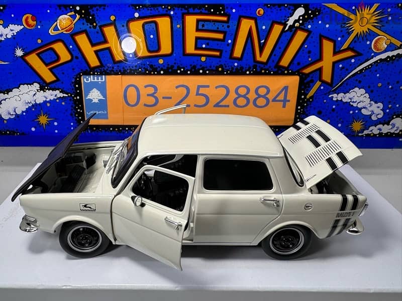 1/18 diecast Simca 1000 Rally 1 (Out of Print Color) by Norev 5