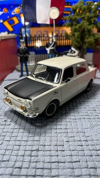 1/18 diecast Simca 1000 Rally 1 (Out of Print Color) by Norev 11