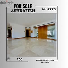 A Very Magnificent Apartment for Sale in Achrafieh