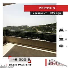 Apartment for sale in Nahr Ibrahim Zeitoun 185 sqm ref#DA701