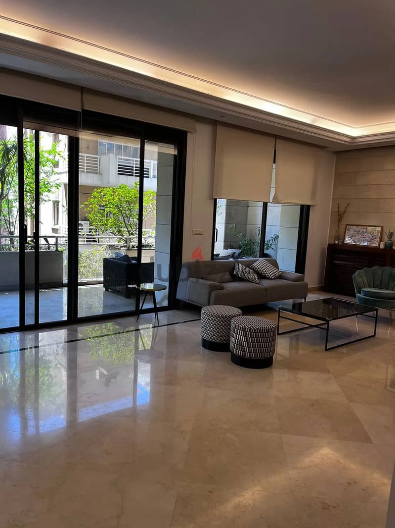 Spacious Furnished Apartment for Rent in a Prime Location in Achrafieh 2