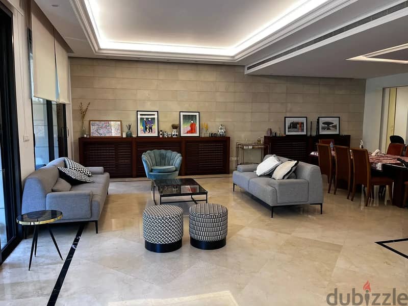 Spacious Furnished Apartment for Rent in a Prime Location in Achrafieh 3