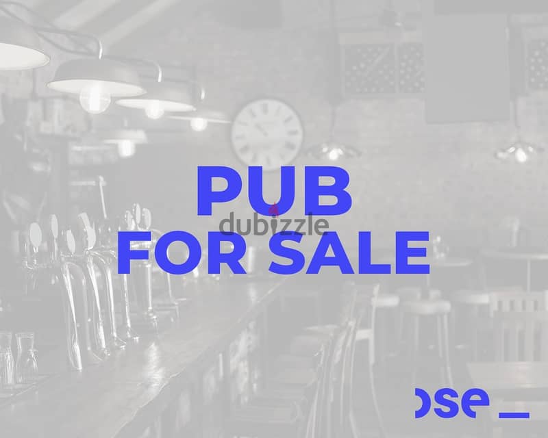 Running Business in Mar Mikhael: Pub for Sale 0