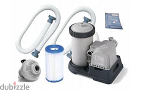Intex filter pump 9463 l/h bestway with cartridge & accessories فلتر