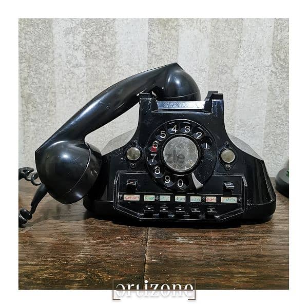 Vintage rotary central telephone  تليفون سنترال انتيك 1