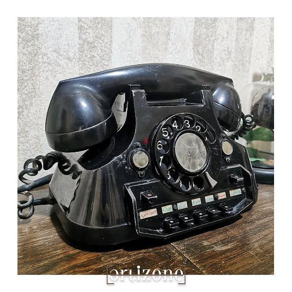 Vintage rotary central telephone  تليفون سنترال انتيك 2