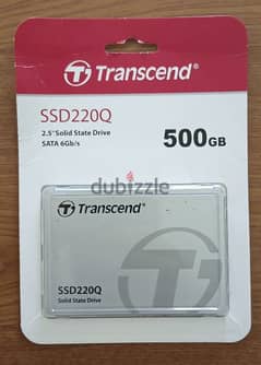 Transcend SSD 500GB health 98%