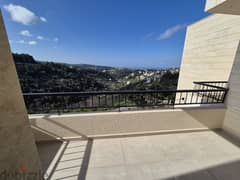 Apartment with an Amazing Sea Mountain View New Building Chamat Jbeil