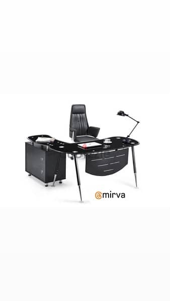 office desk black