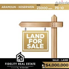 Land for sale in Aramoun - Keserwan PD10