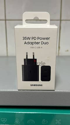Samsung 35w pd power adapter Duo (usbc,usb-a) last
