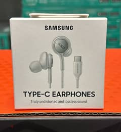 Samsung earphones type-c earphones akg white last original and New